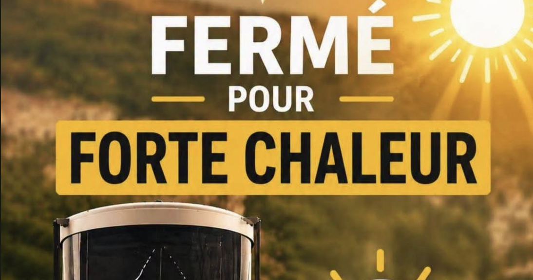 Chaleur : annulations, reports d'activités mais aussi offres fraîcheur !
