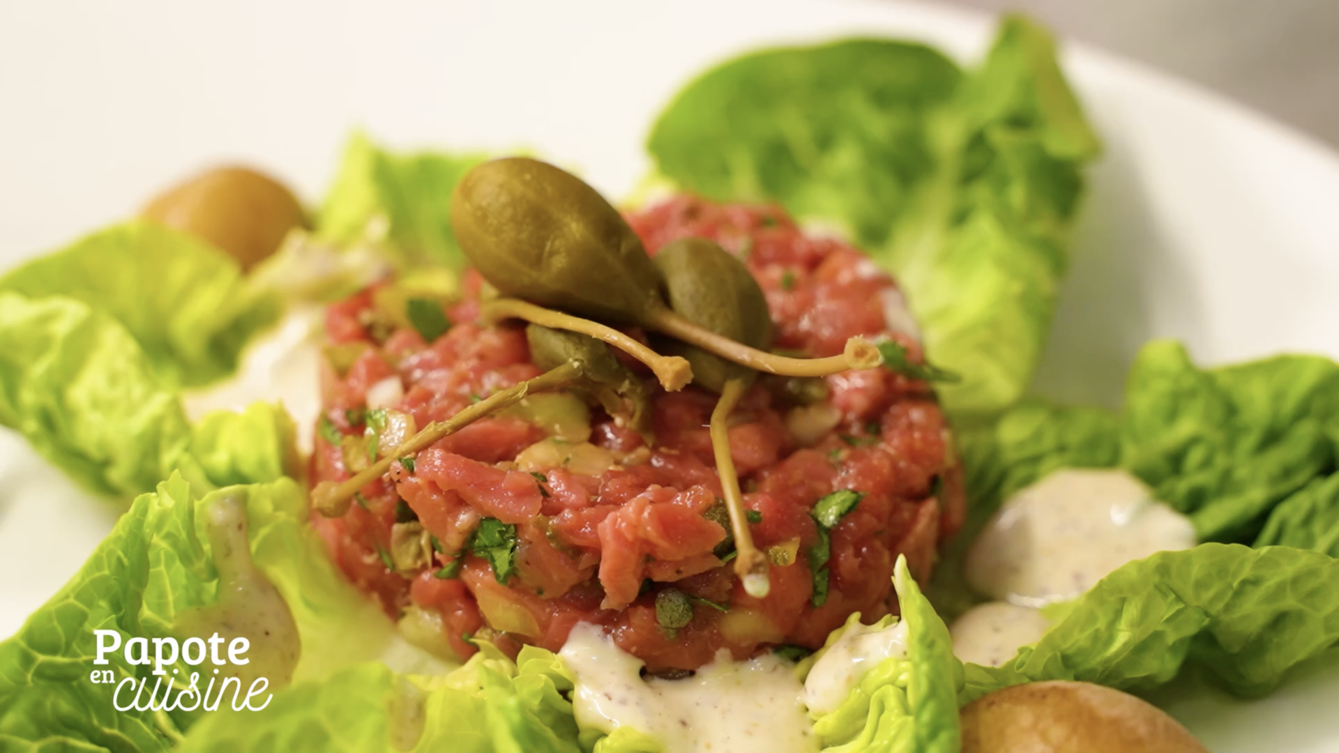 Le Tartare de bœuf réussi avec Delhaize et Dufrais