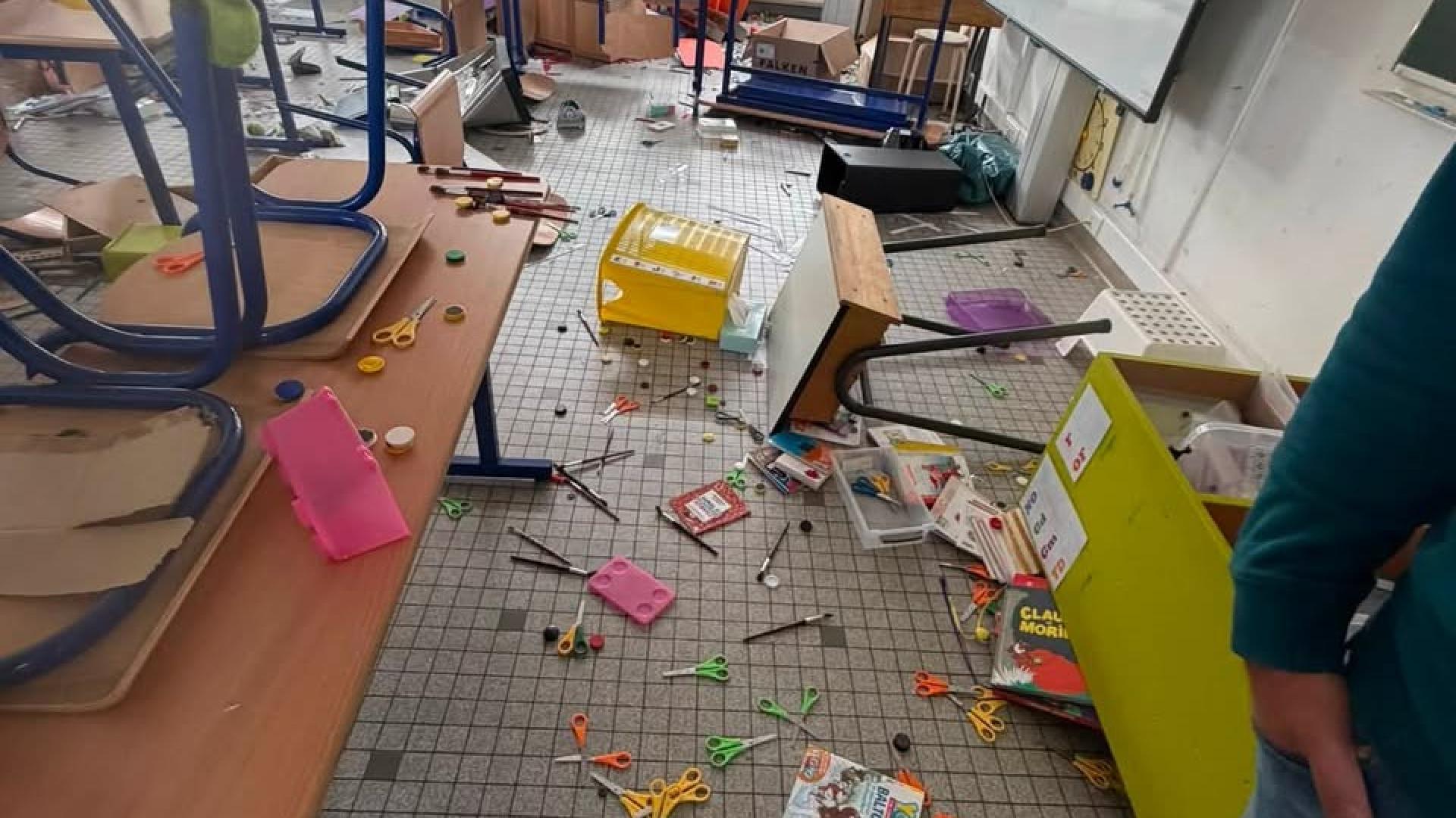 L'école primaire de Beaufays a été saccagée
