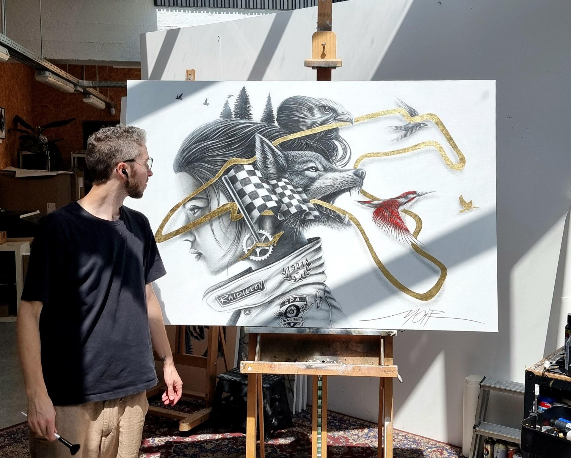 Une collaboration Noir Artist - Circuit de Spa-Francorchamps