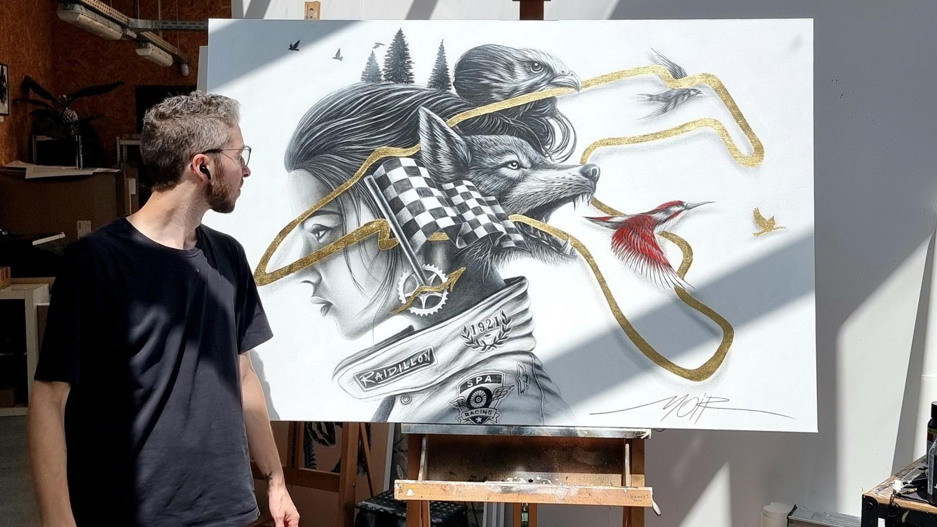Une collaboration Noir Artist - Circuit de Spa-Francorchamps