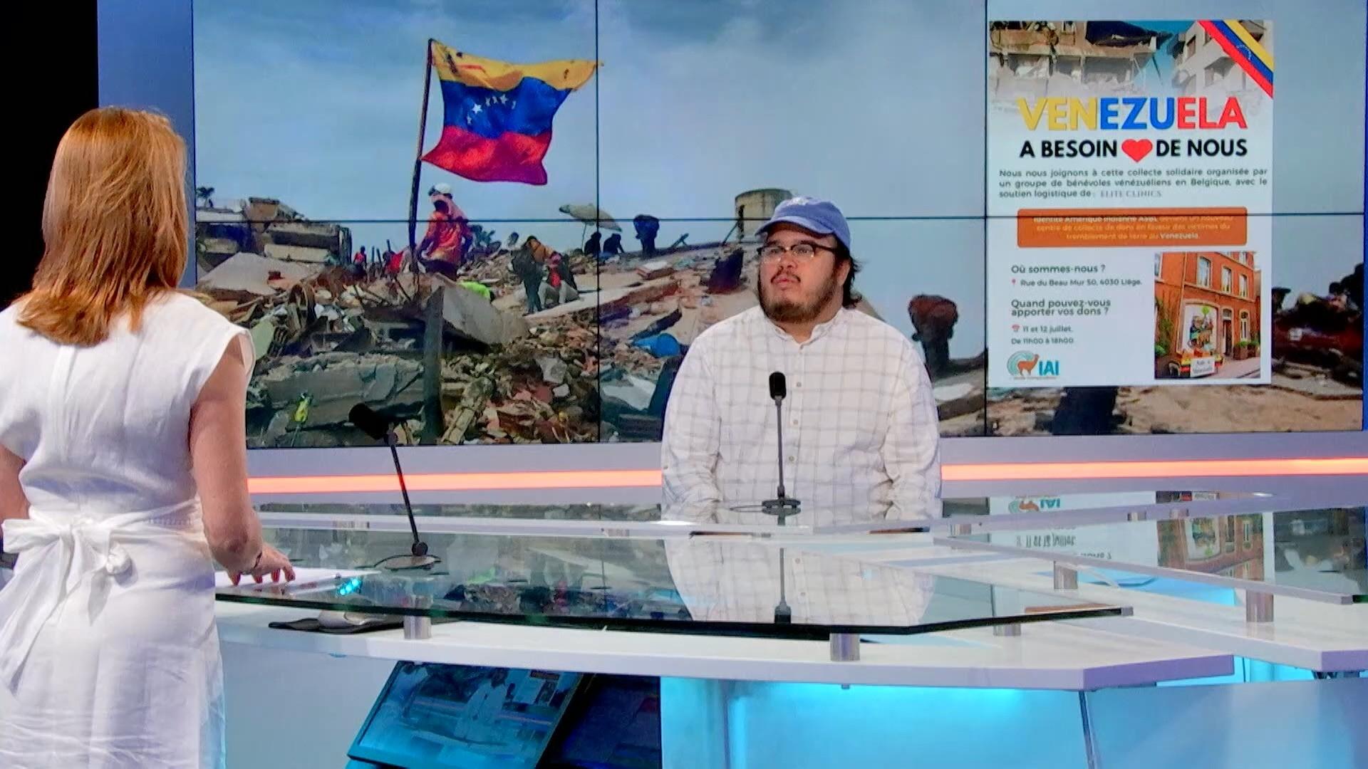 Venezuela : collecte en soutien aux victimes du tremblement de terre