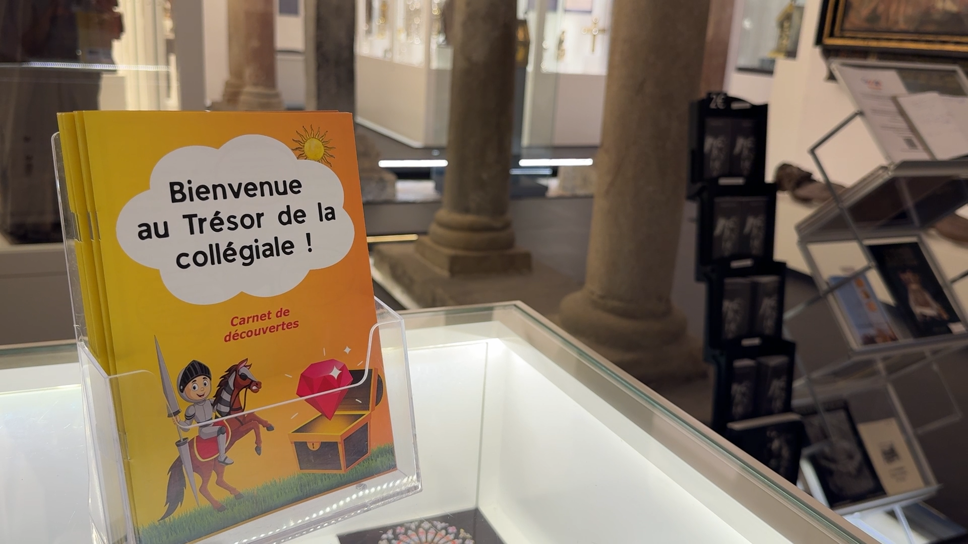 Un nouveau livret pour transmettre le Trésor de la Collégiale aux enfants