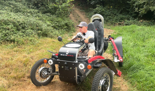 Les Swincars, des véhicules ludiques électriques et tout-terrain