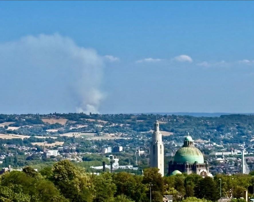 Incendie dans les Fagnes: plus de 2000  ha de végétation détruits