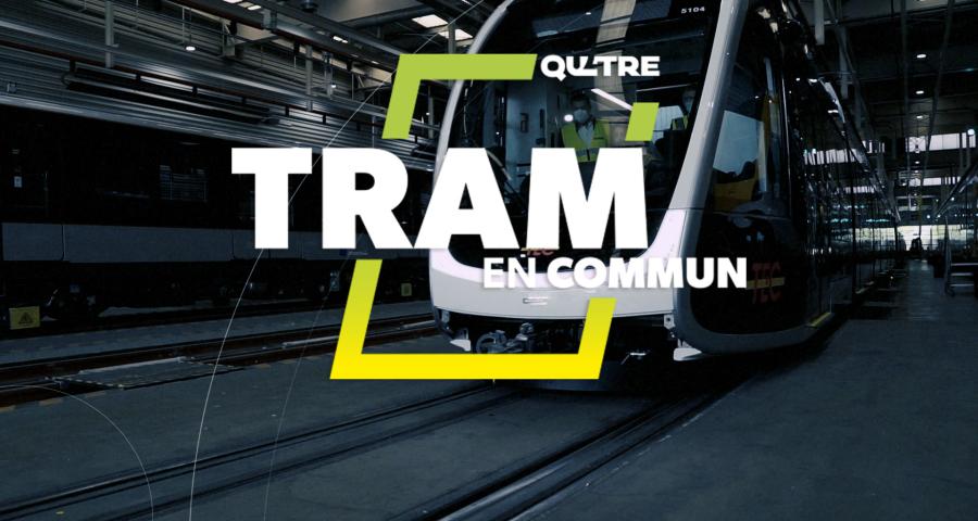 Tram en commun