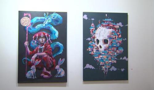 "Characters" l'expo de Pso Man à la Buronzu Gallery avant son départ pour Séoul