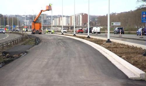 Le boulevard urbain de Droixhe en bonne voie 