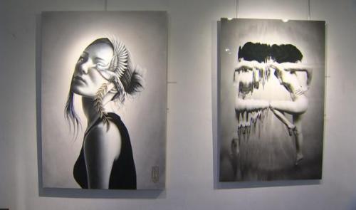 "En noir et blanc" : 18 artistes à la galerie Liehrmann