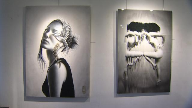 "En noir et blanc" : 18 artistes à la galerie Liehrmann