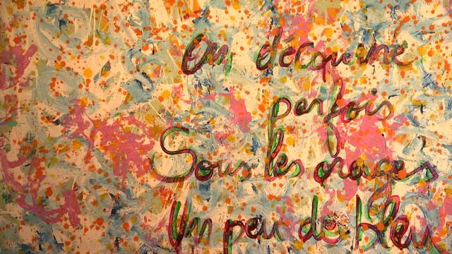 "Humanescences" les poèmes et toiles de Christophe de Fierlant à la Villa Gallery 