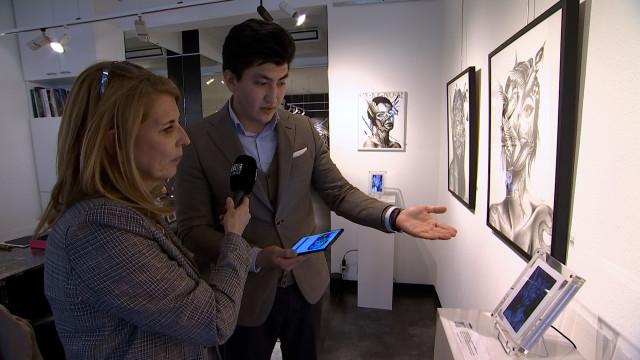 "Hybride", l'exposition innovante de Noir Artist qui propose oeuvres physiques et NFT à la galerie Liehrmann