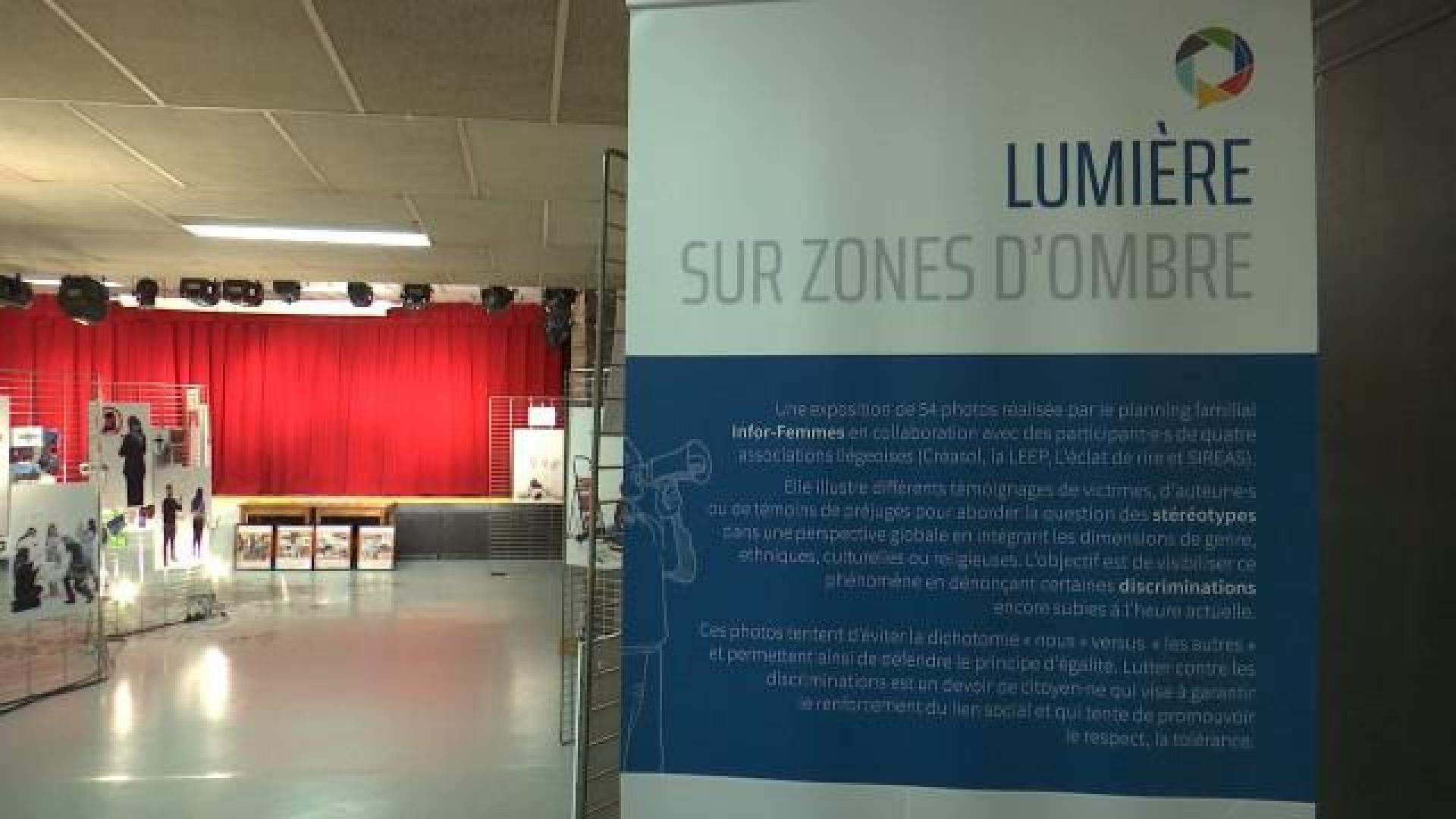Affiche "Lumière sur zones d'ombres"  expo-photo anti-préjugés