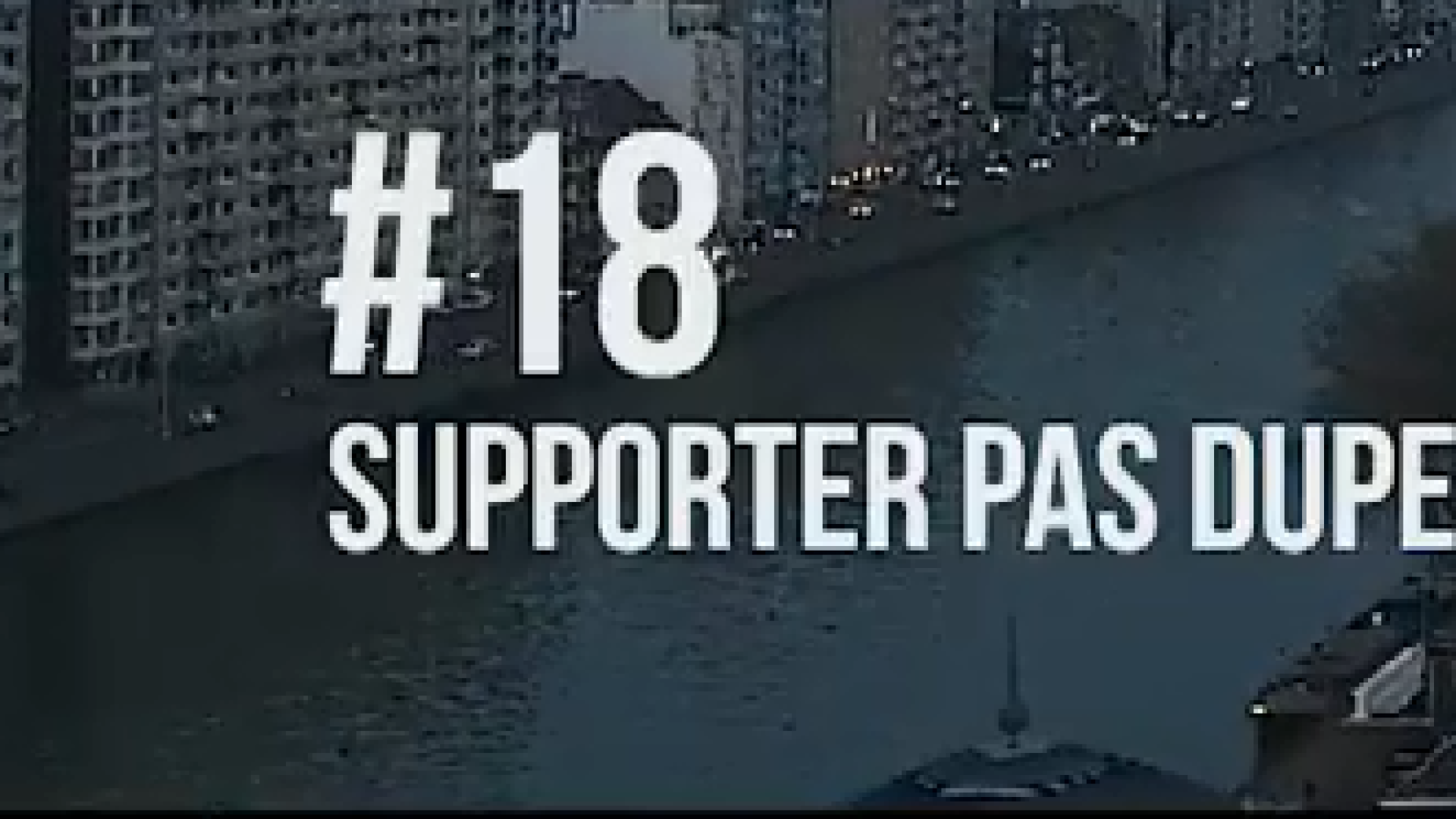 "Supporter pas dupe", une vidéo du Fan coaching 
