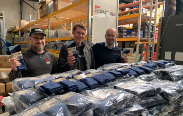 1000 kits pour les sans-abris