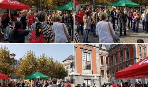 La caravane des migrants était à Liège