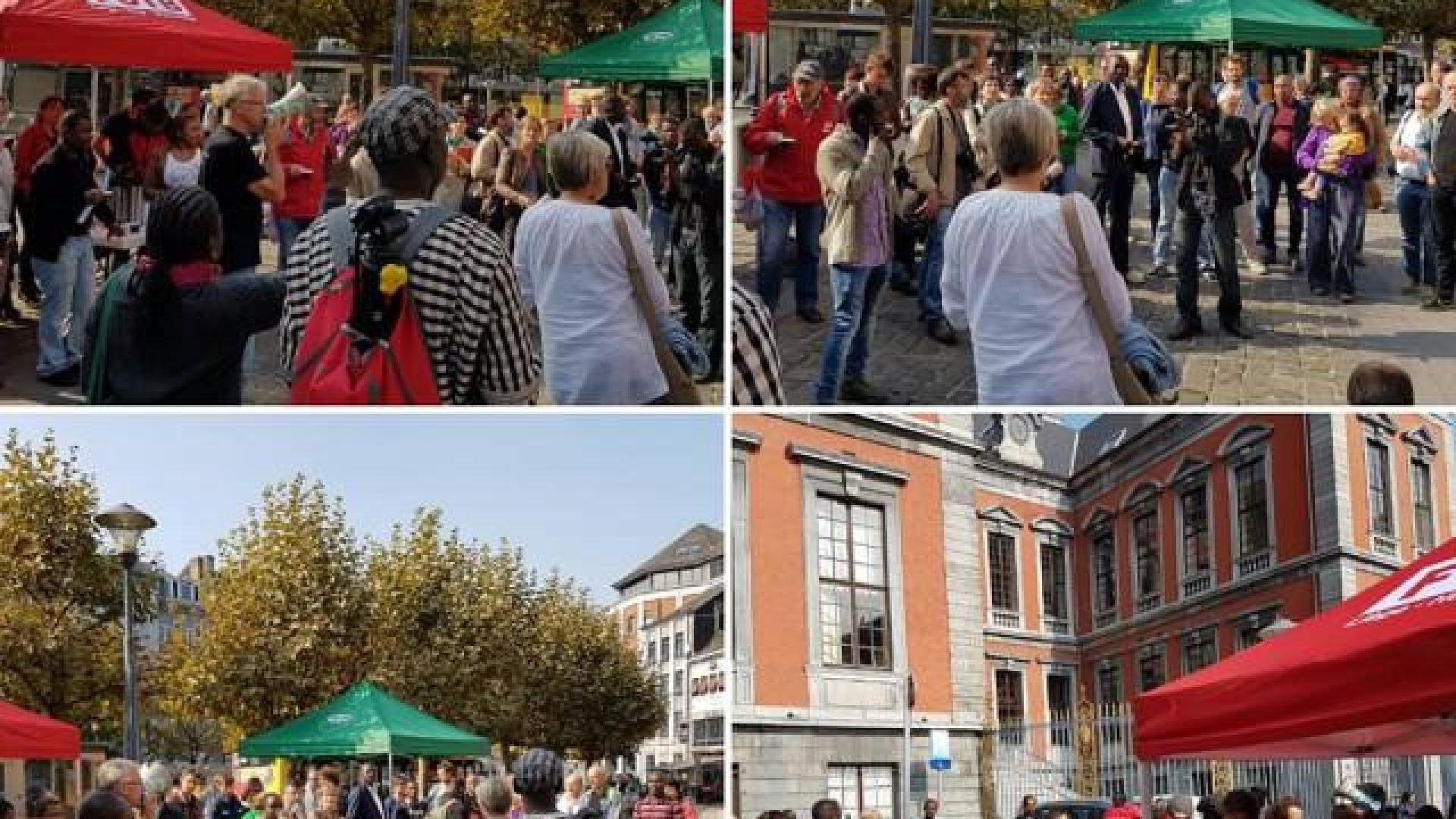 La caravane des migrants était à Liège