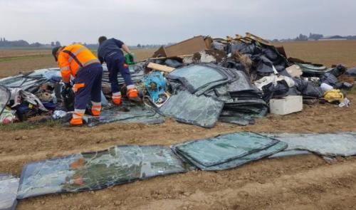 30 tonnes de déchets clandestins à Fexhe-le-haut-Clocher 
