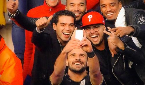 Le selfie du buteur
