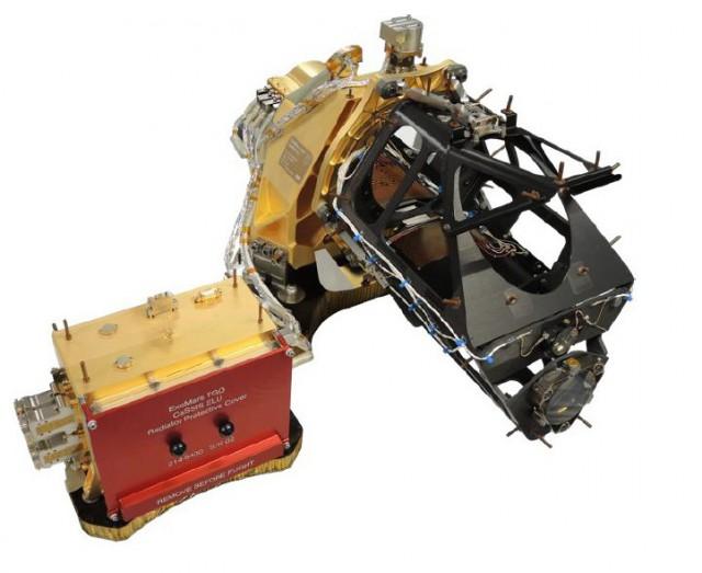 Des optiques AMOS (Liège) autour de Mars