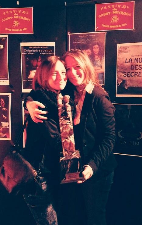 Martine Colas, prix du public au festival du court métrage d'Anderlecht