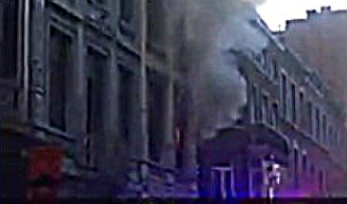 Incendie rue de la casquette à Liège