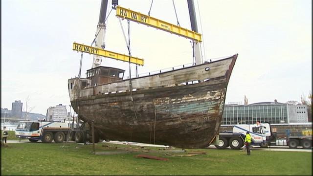 Le Bateau Vivre a quitté Liège pour Seraing 