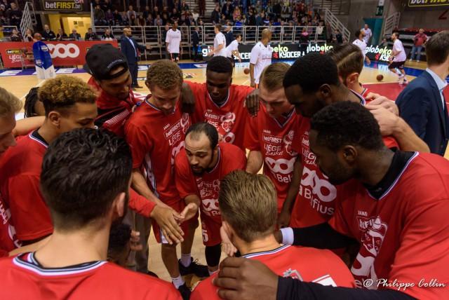 Première victoire de Liege Basket à domicile