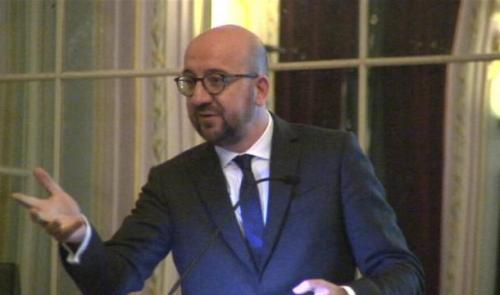 Le premier ministre  à l'anniversaire de l'UCM Liège