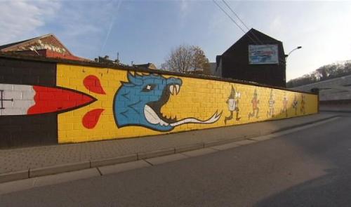 Nouvelle fresque Paliss'Art ,cette fois rue Varin
