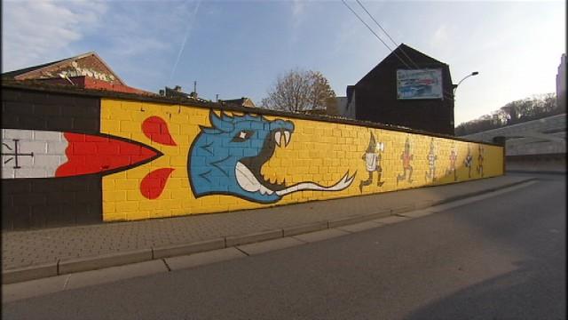 Nouvelle fresque Paliss'Art ,cette fois rue Varin