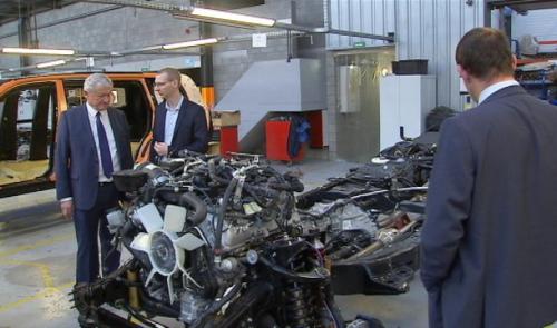 Visite ministérielle chez Carat-Duchatelet