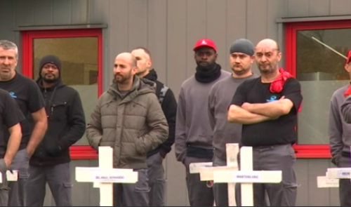 TruckTechnic à Herstal : grève avec occupation