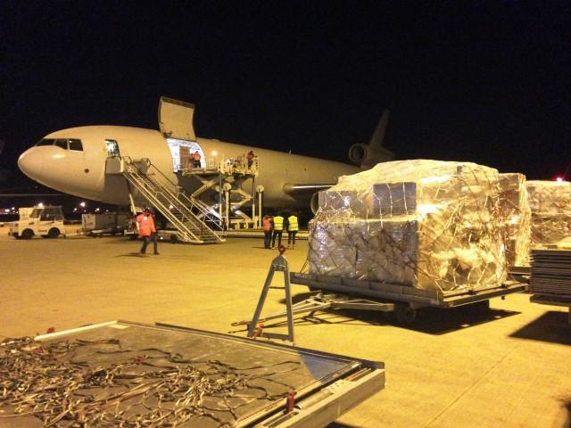 Bierset : un avion humanitaire pour le Tchad