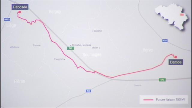 Soumagne, Blegny, Herve : séance d’information sur la nouvelle ligne à haute tension souterraine.