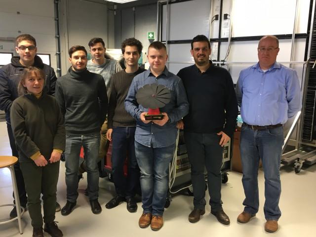 L’Institut Saint-Louis de Waremme remporte le « concours Luminus smartflower »