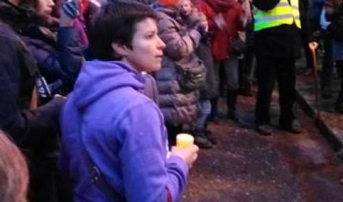 Manifestation hier au centre fermé de Vottem