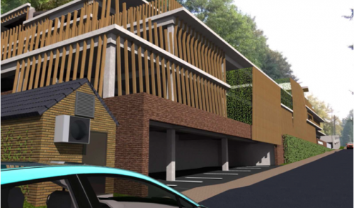 Hôpital d'Esneux : construction d'un nouveau parking