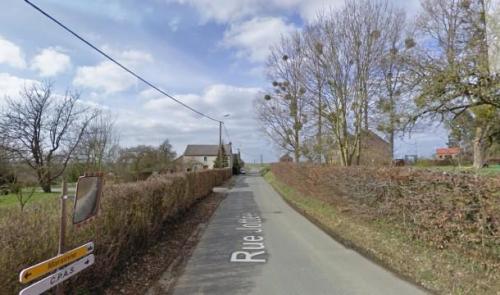 Une habitation ravagée par les flammes à Héron
