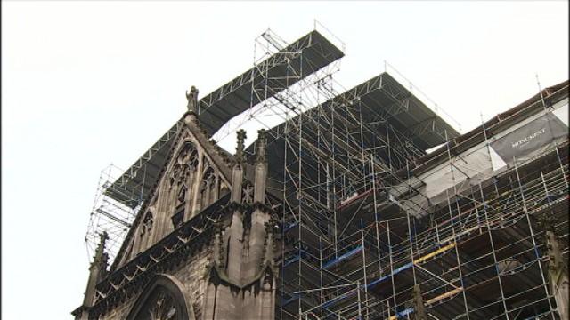 Travaux de rénovation à la Cathédrale Saint-Paul 