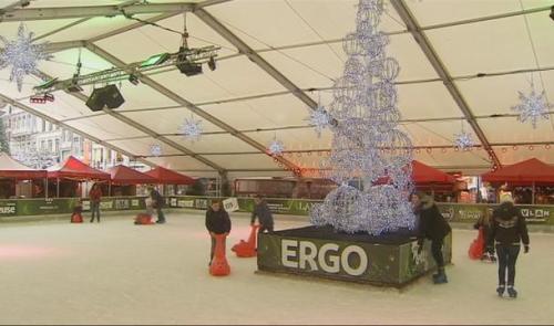 Bilan satisfaisant pour la patinoire de Noël de Liège
