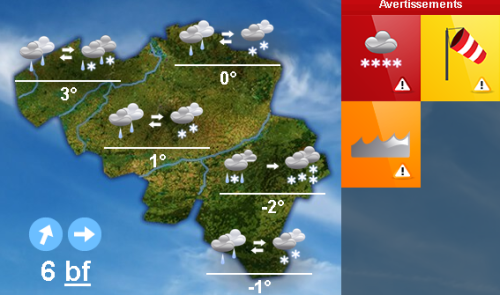 Des conditions hivernales parfois difficiles sont annoncées