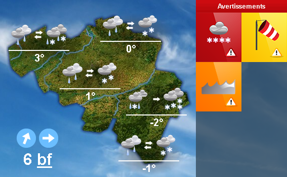 Des conditions hivernales parfois difficiles sont annoncées