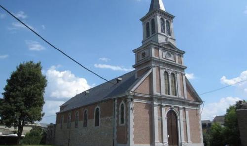 Incendie dans la Collégiale Saint-Médard à Ouffet