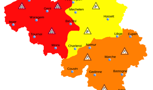Au menu ce dimanche : neige ou pluie, risque de verglas