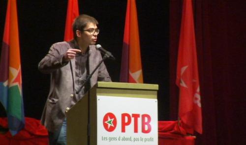 Les  voeux du PTB ont affiché complet à Liège