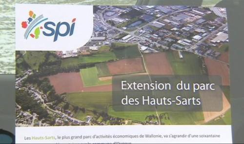 L'extension du parc des Hauts-Sarts 