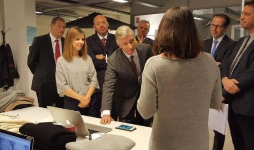 Le Roi Philippe en visite dans la région (vidéo)