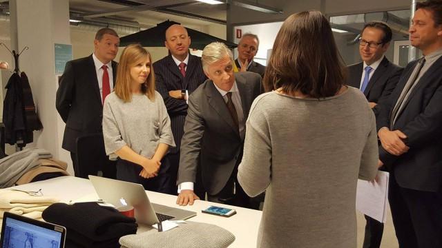 Le Roi Philippe en visite dans la région (vidéo)