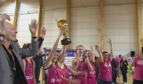 Les jeunes Panthers (U14) décrochent la coupe AWBB